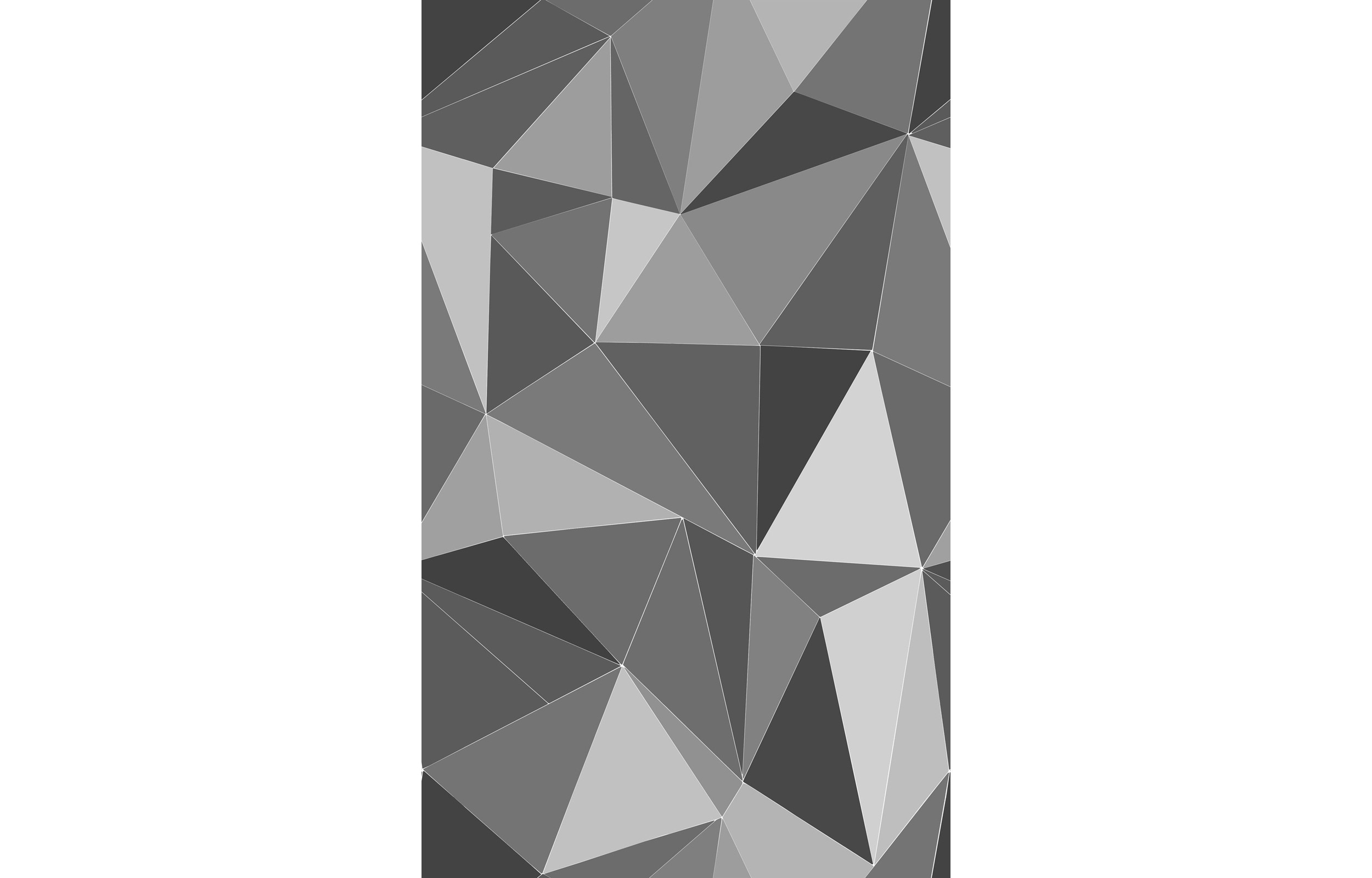 2500x1600 Facet Black & White by Geometric Wallpaper