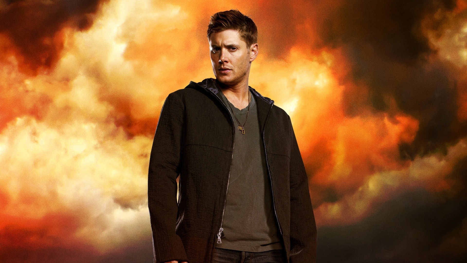 1920x1080 Jensen Ackles As Dean Winchester In Supernatural Widescreen Wallpaper