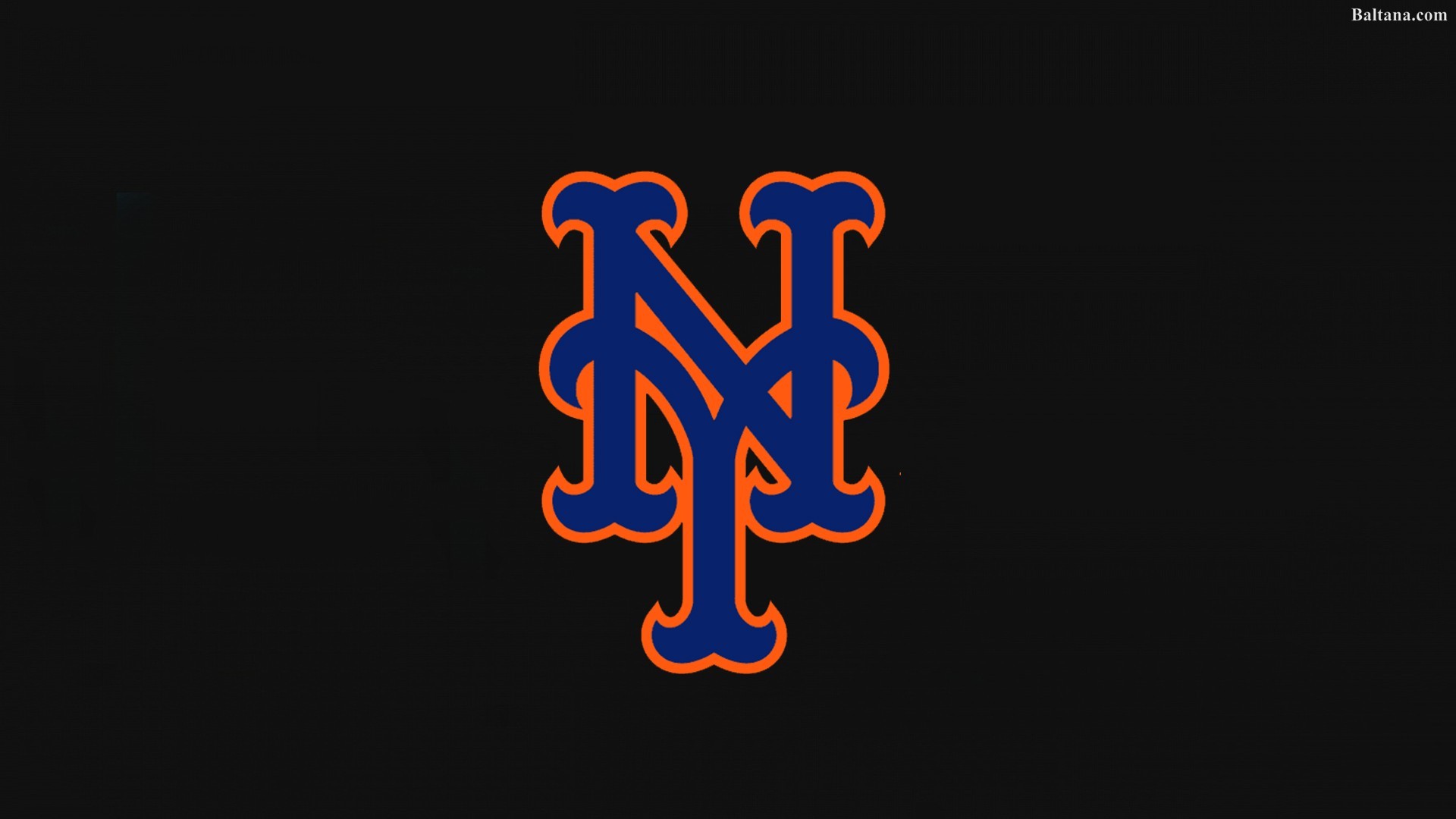 Download Shining New York Mets Logo Wallpaper  Wallpaperscom