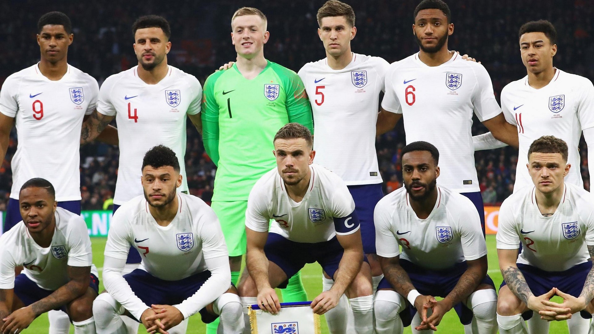 1920x1080 Wallpaper Desktop England National Team HD | 2019 Football .