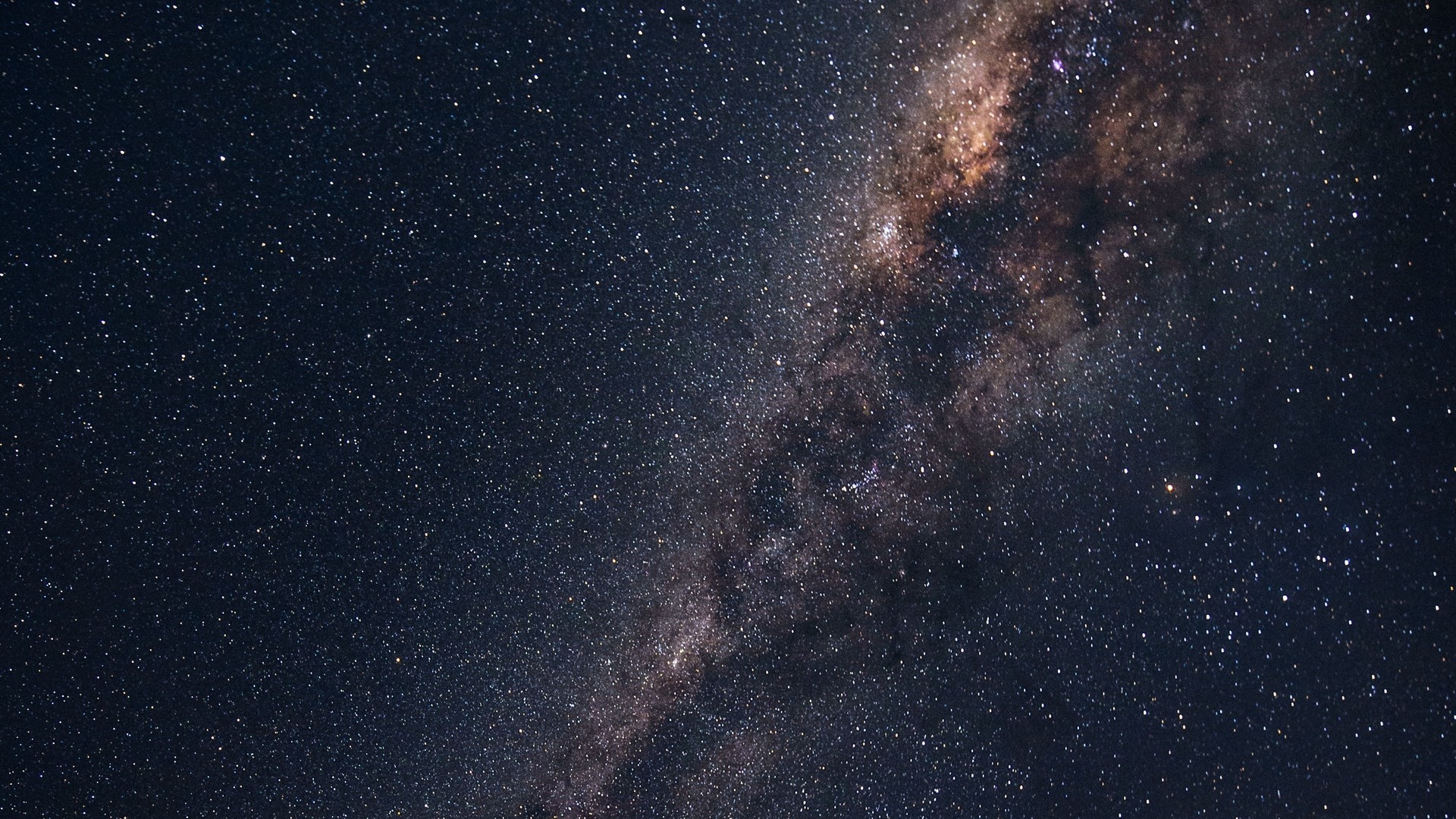 1920x1080  Wallpaper starry sky, milky way, astronomy, galaxy