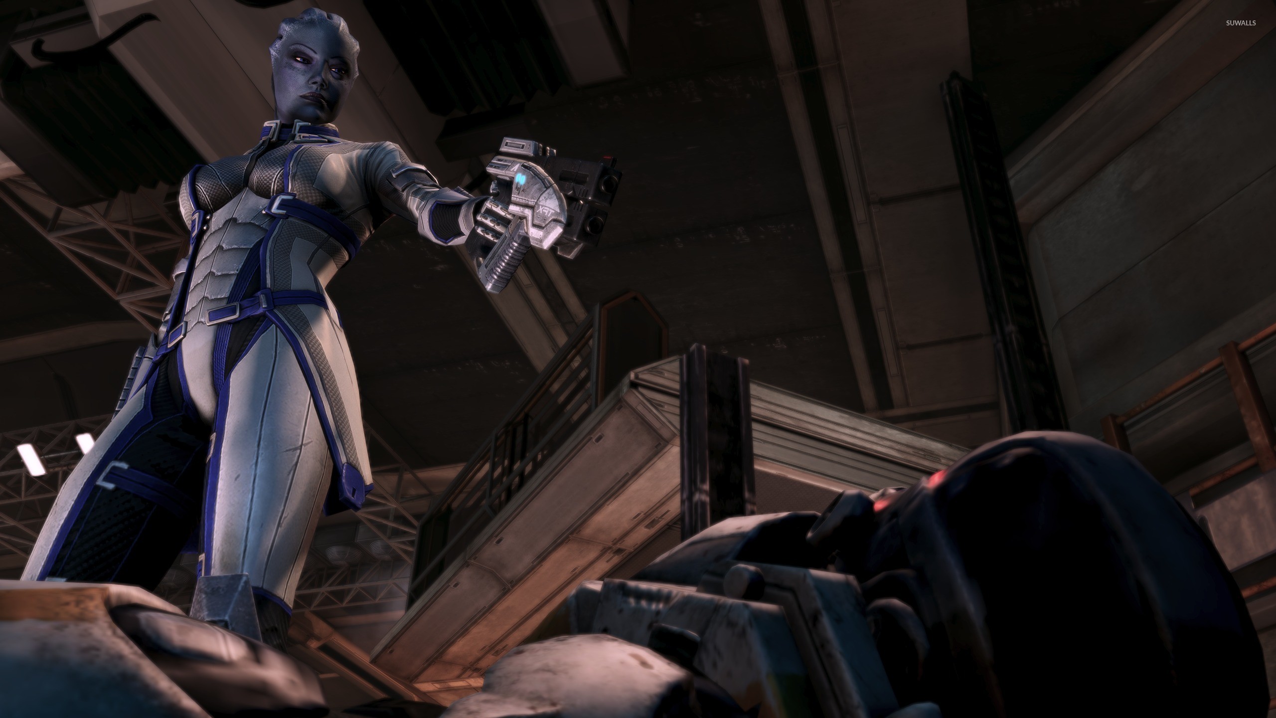 2560x1440 Liara T'Soni - Mass Effect [2] wallpaper