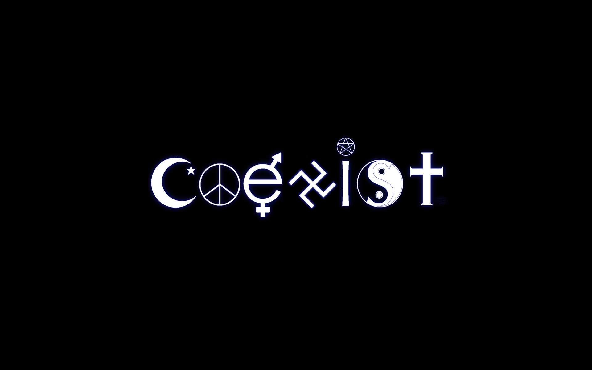 1920x1200 Coexist [] ...