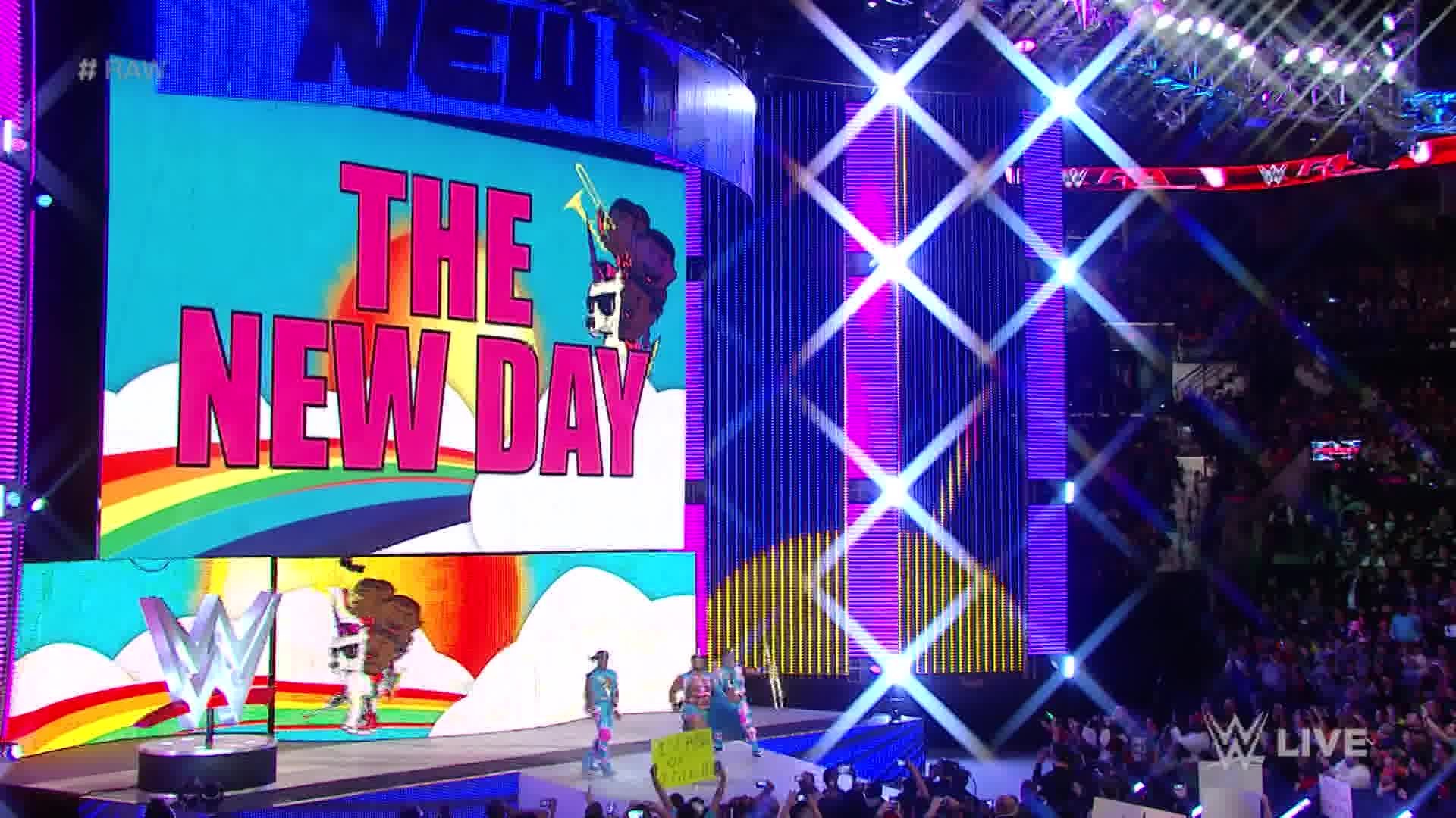 1920x1080 Chris Jericho interrupts The New Day to announce huis participation in the  2016 Royal Rumble Match