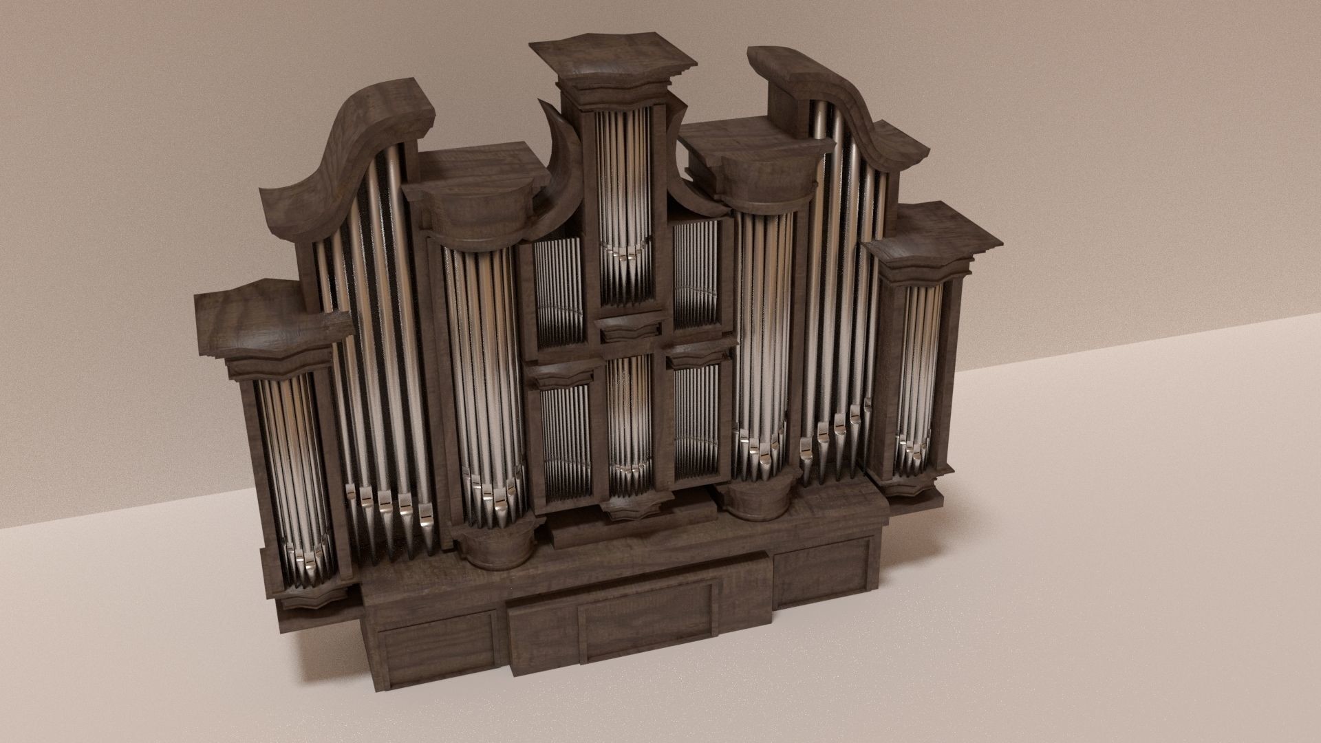 1920x1080 ... pipe organ 3d model obj 3ds fbx blend dae mtl 4 ...