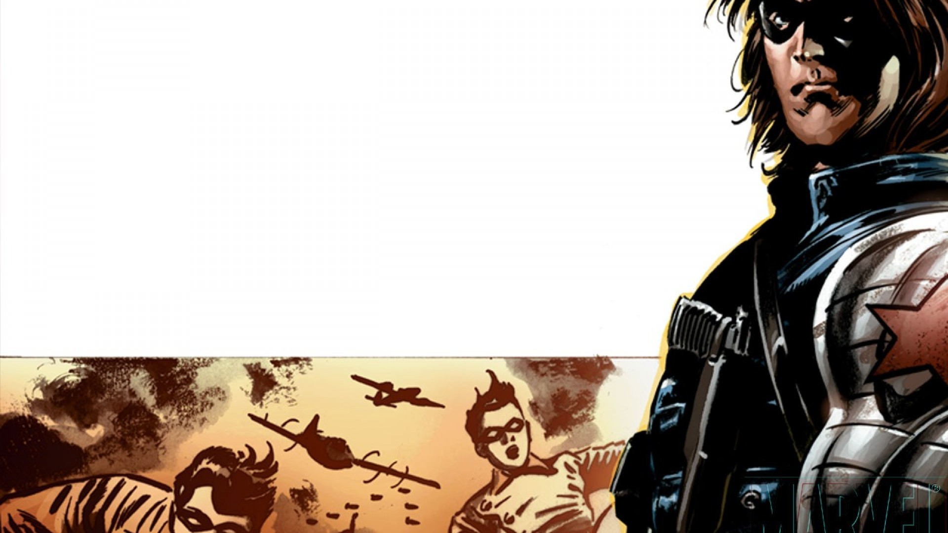 1920x1080 Captain America: The Winter Soldier HD Illustration