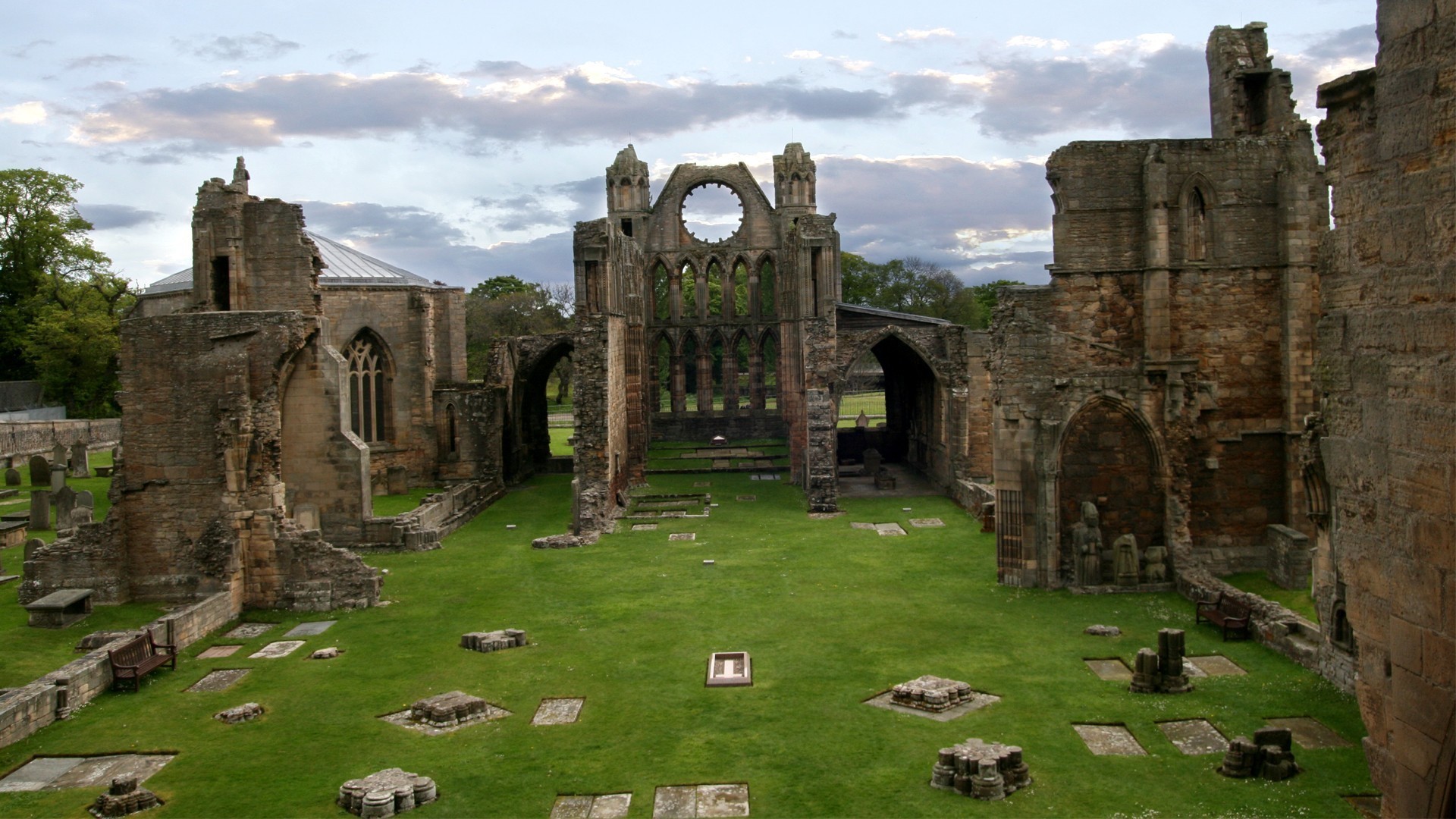 1920x1080 The Lantern of the North , Elgin Cathedral, Scotland, The Lantern of the  north wallpapers