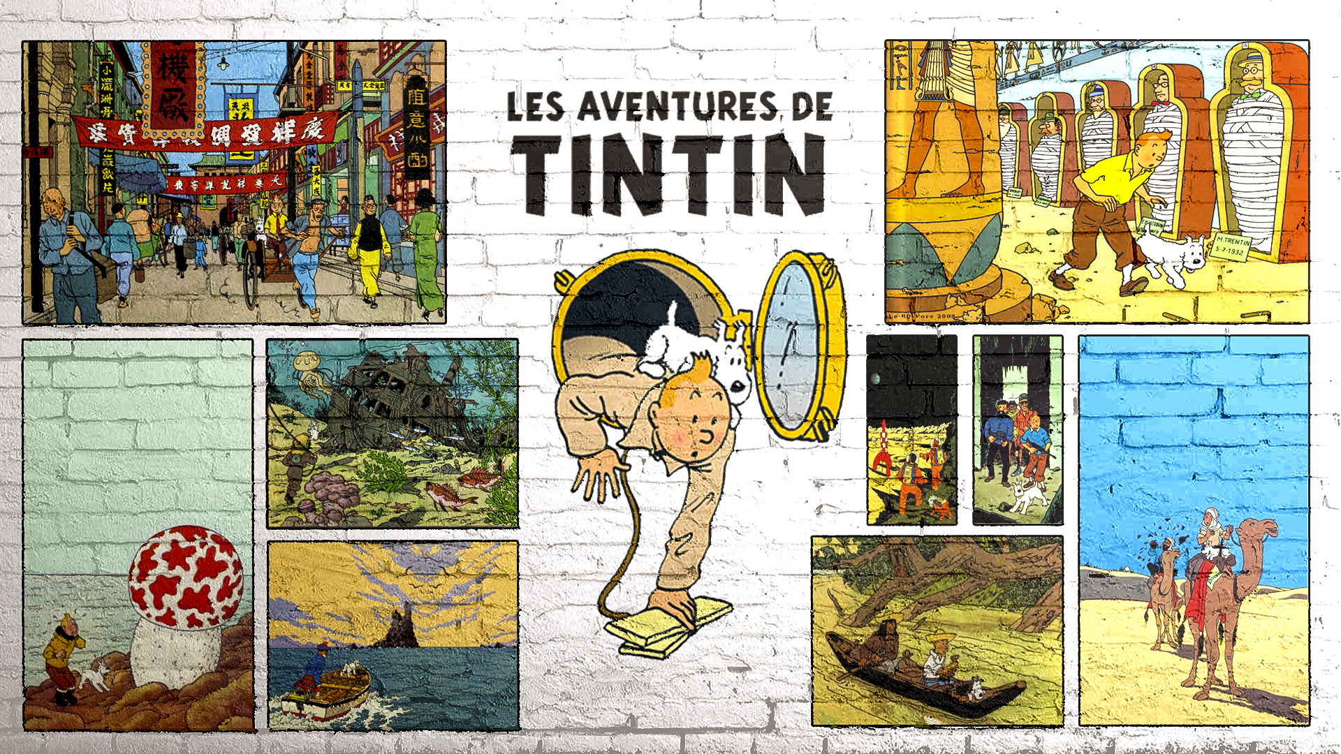 1920x1080 ... Las Aventuras de Tintin Wallpaper by ToNyZeX1995