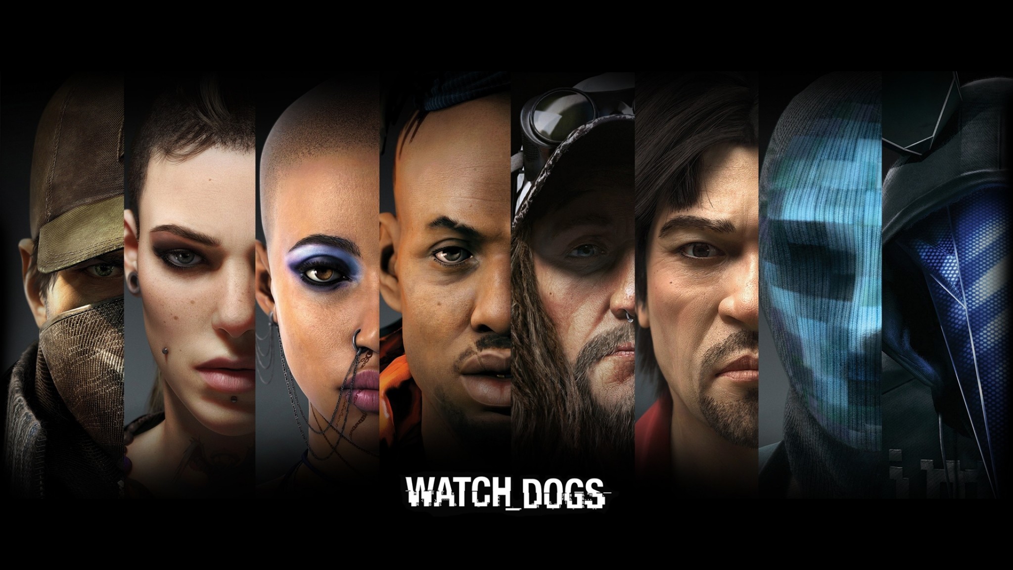 2048x1152 Preview wallpaper watch dogs, aiden pearce, clara lille 