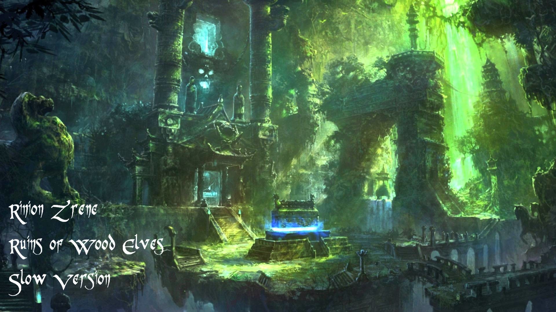 1920x1080 Forest Music: Ruins of the Wood Elves (Slow Version)