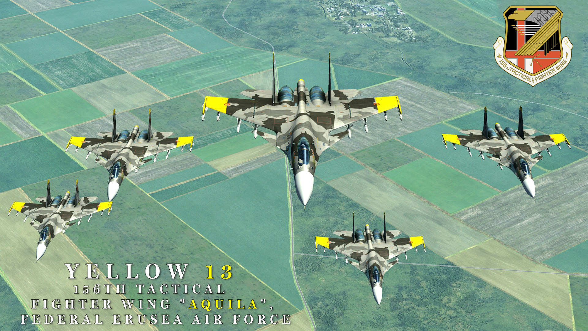 1920x1080 Yellow Squadron Wallpaper [Ace Combat 4 Shattered Skies] ...