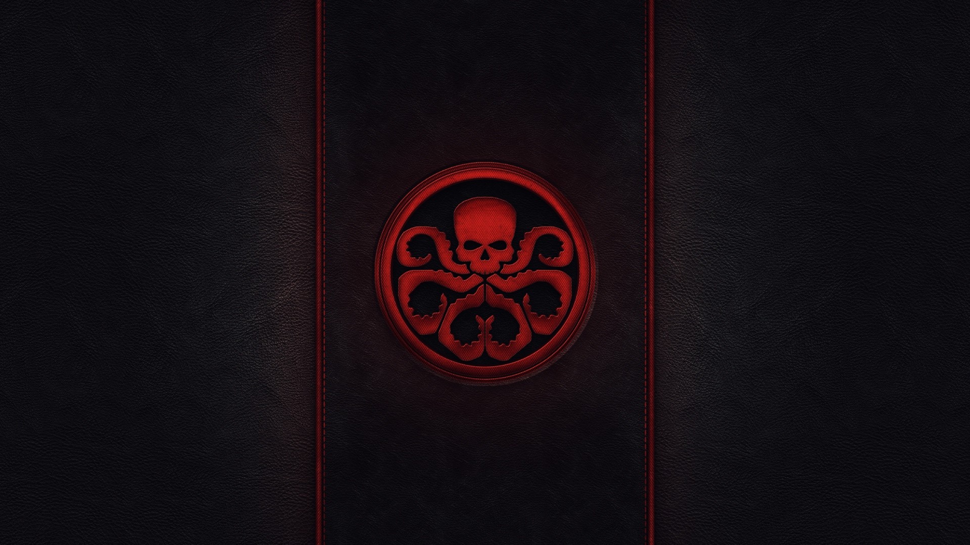 1920x1080 Preview wallpaper skull, captain america, style, minimalism, tentacles,  sign, hydra