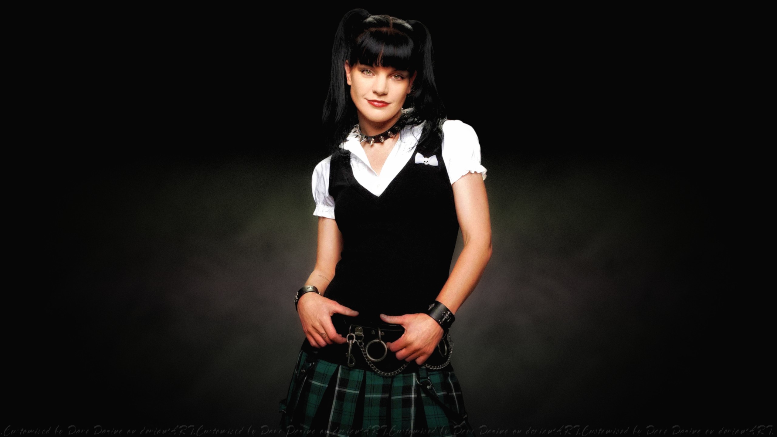 2560x1440 ... Pauley Perrette Abby Attitude by Dave-Daring