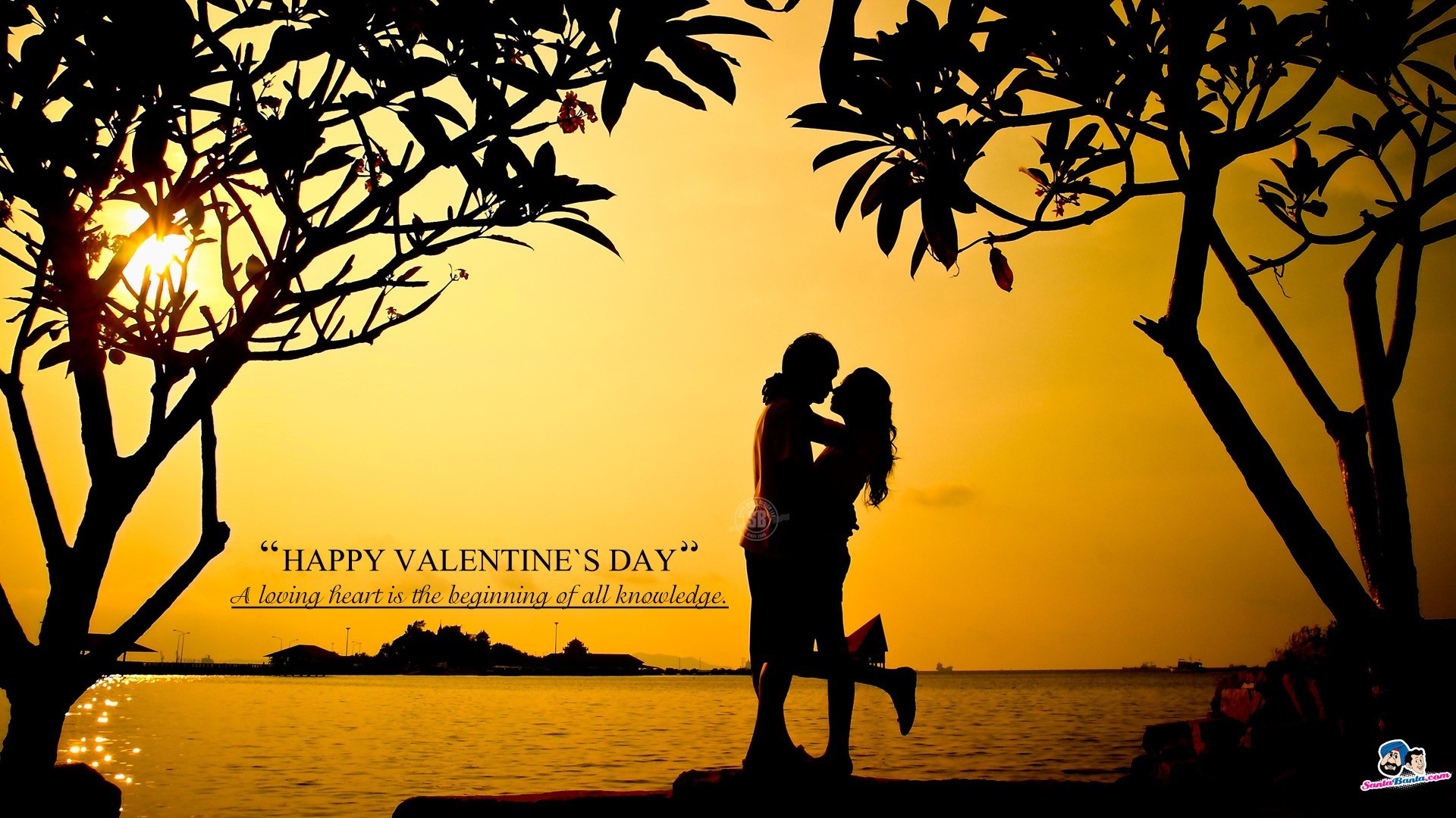 1920x1080 Sunsets - Love Valentine Heart Day Sunset Wallpaper 3d for HD 16:9 High  Definition