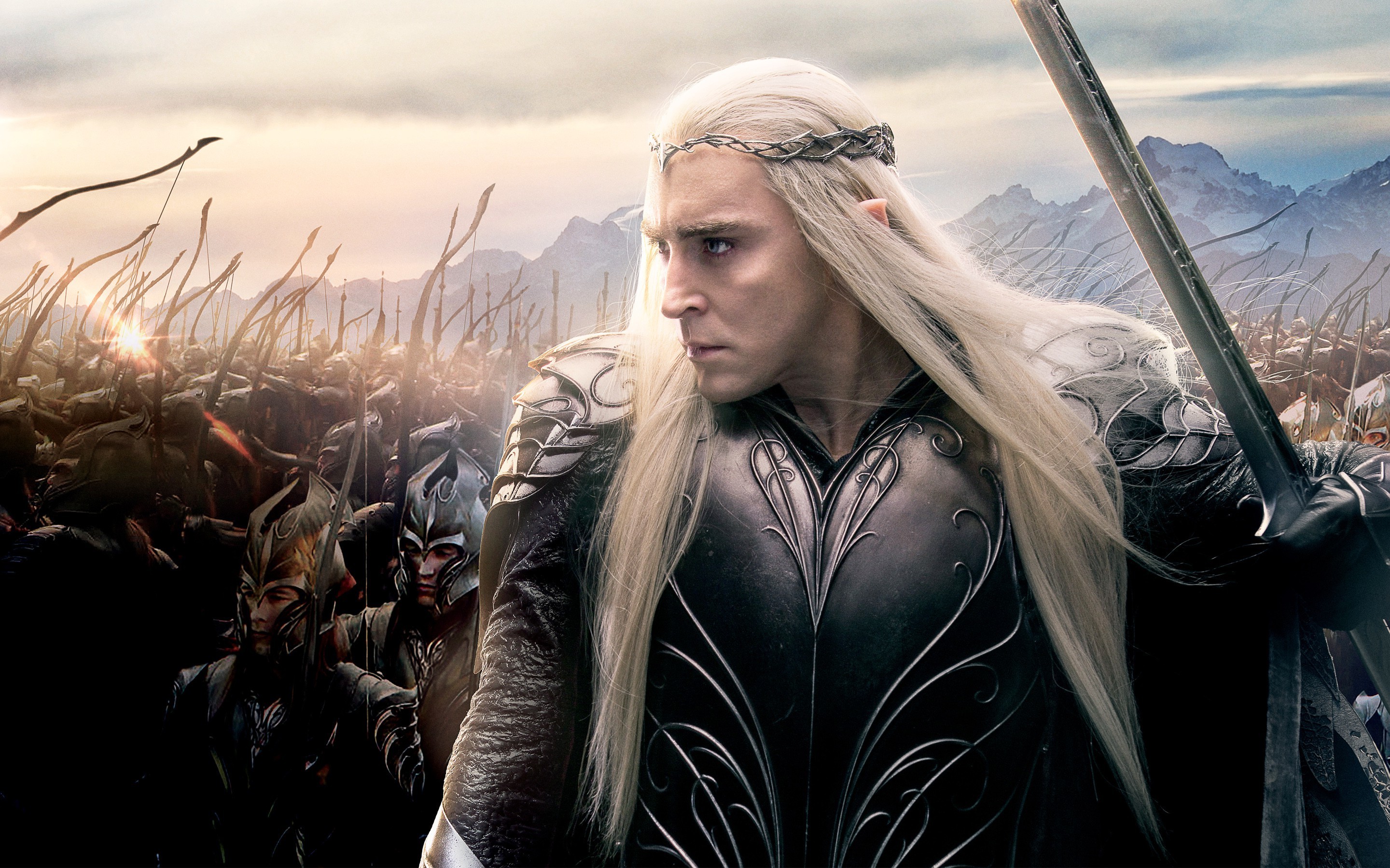 2880x1800 Thranduil, Lee Pace, Elves, The Hobbit, The Hobbit: The Battle Of The Five  Armies Wallpapers HD / Desktop and Mobile Backgrounds