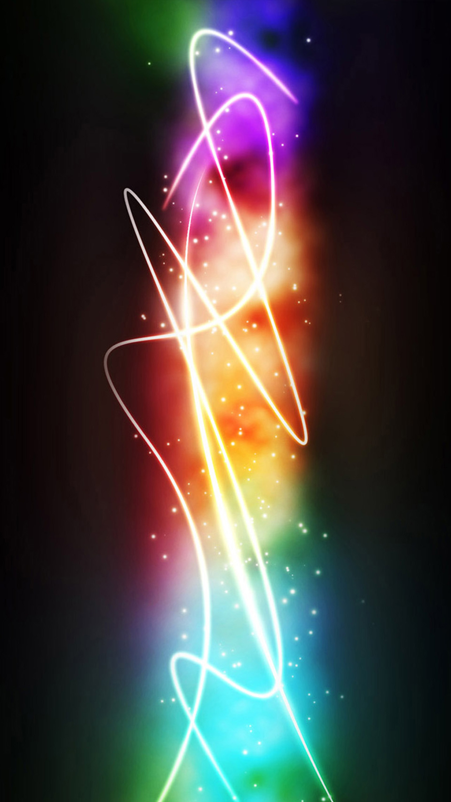 1440x2560 Pretty colorful light Galaxy S8 Wallpapers