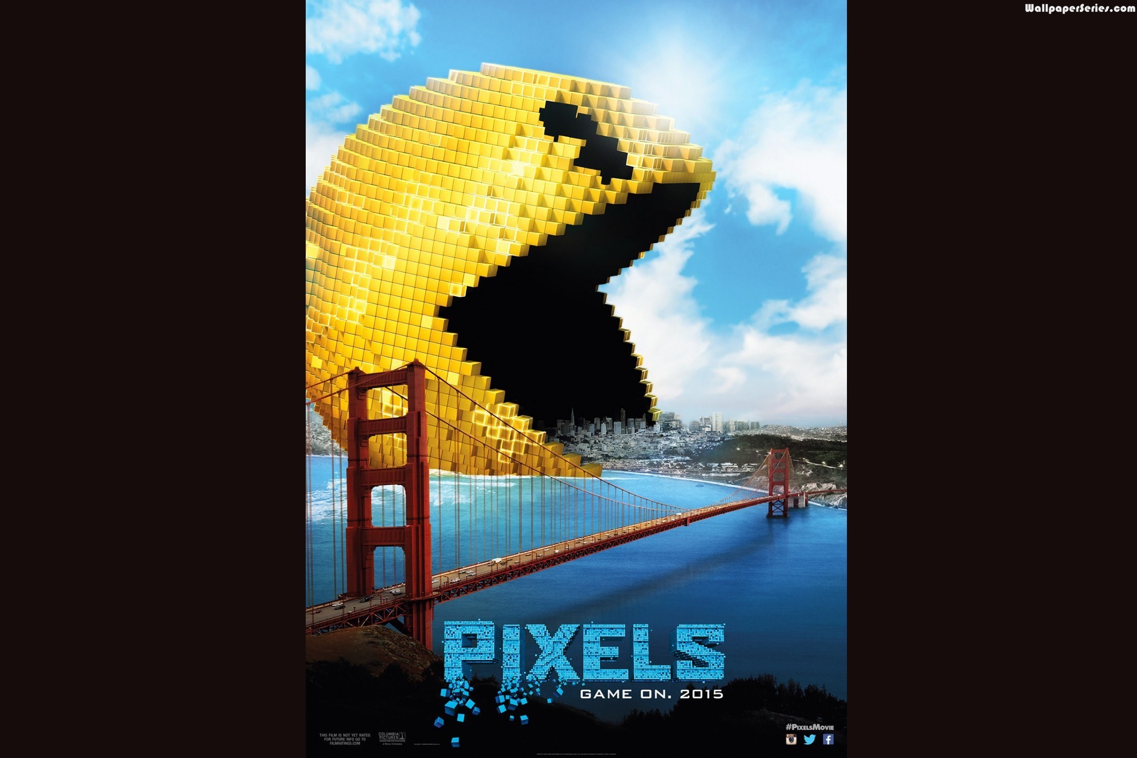2250x1500 , Pixels, Pacman, Pixels Movie, Movies, Wallpaper