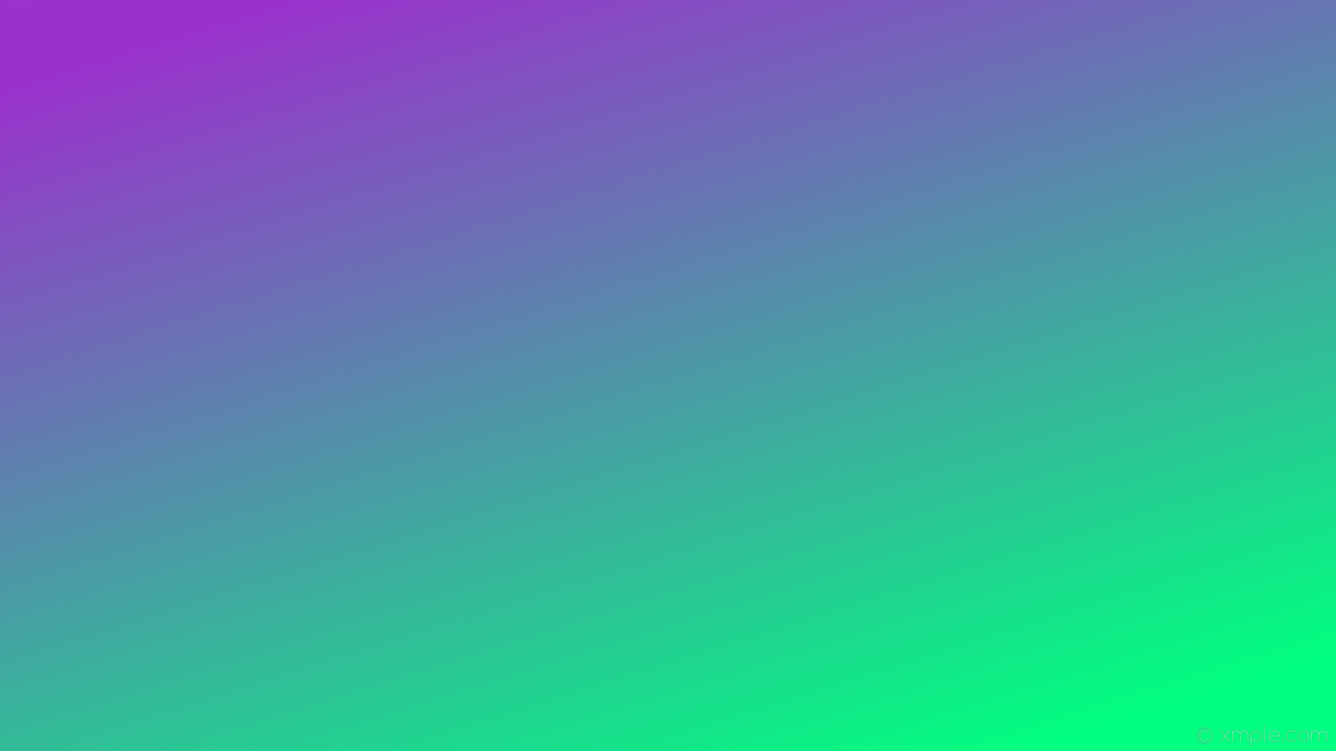 1920x1080 wallpaper green gradient linear purple spring green dark orchid #00ff7f  #9932cc 315Â°