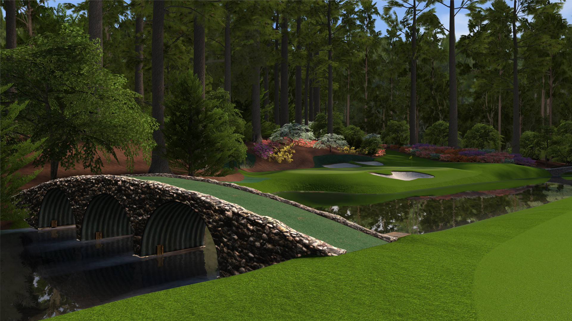 1920x1080 augusta hole 12 570x320 Review: Tiger Woods PGA Tour 12: The .