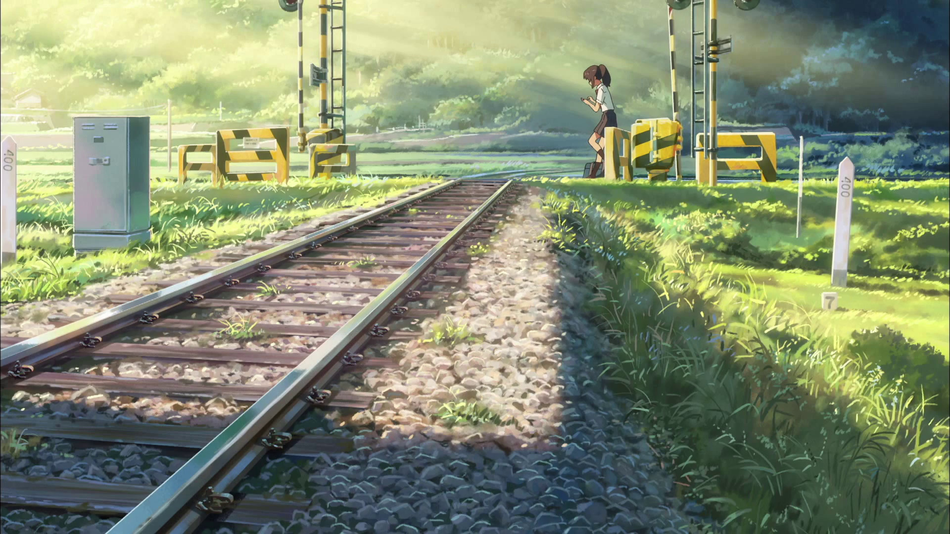 1920x1080 åã®åã¯ã (Kimino Na Wa - your name) - Makoto Shinkai | Makoto Shinkai |  Pinterest | Anime scenery, Anime and Animation