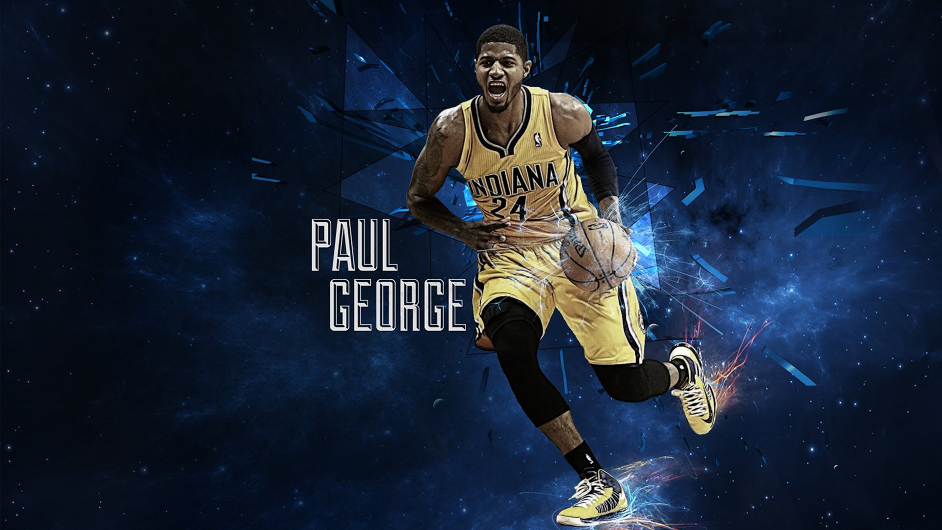 1920x1080 Paul George Indiana Pacers NBA Players HD Wallpaper Free.
