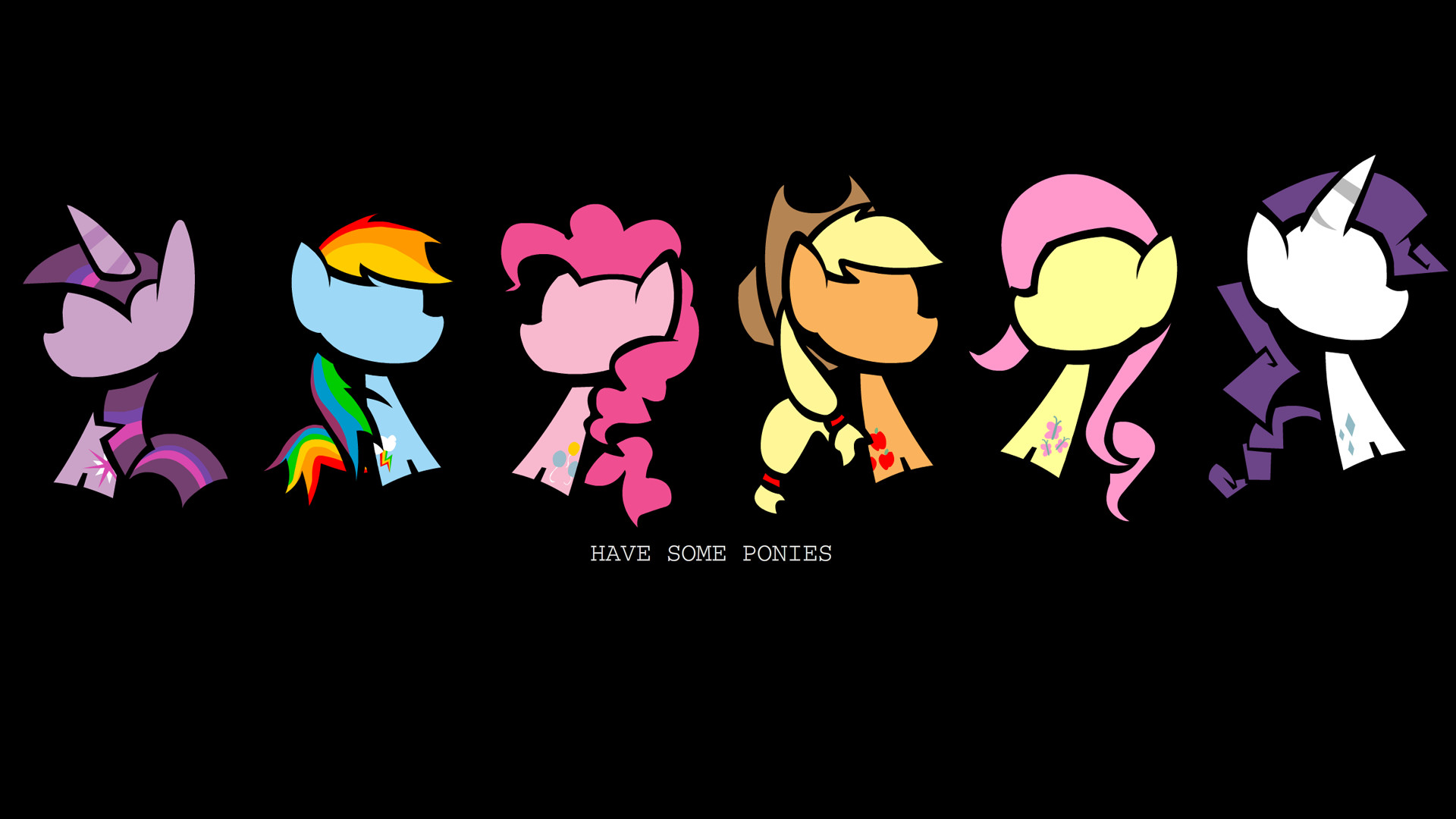 1920x1080 MLP backgrounds free download.