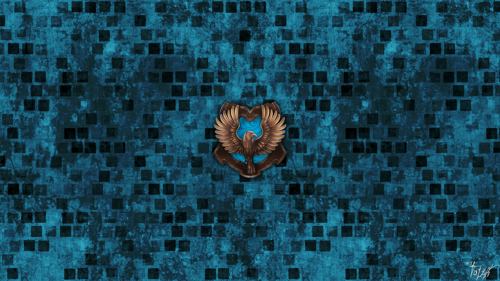 1920x1080 Ravenclaw - brick background
