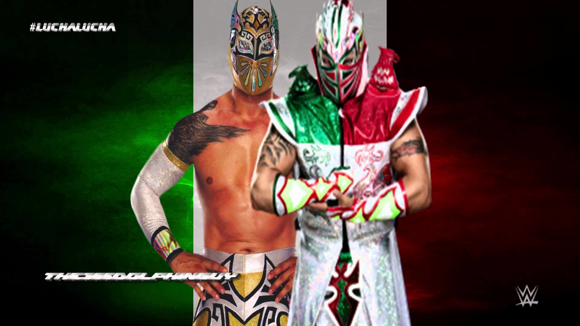 1920x1080 WWE The Lucha Dragons Rey Mysterio Returns & Joins The Lucha Dragons! (WWE  2K16 Mods .