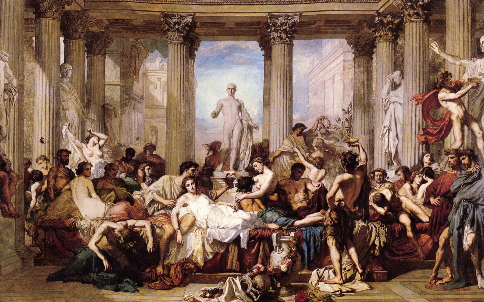 1920x1200 Ancient Greek Painting Wallpaper