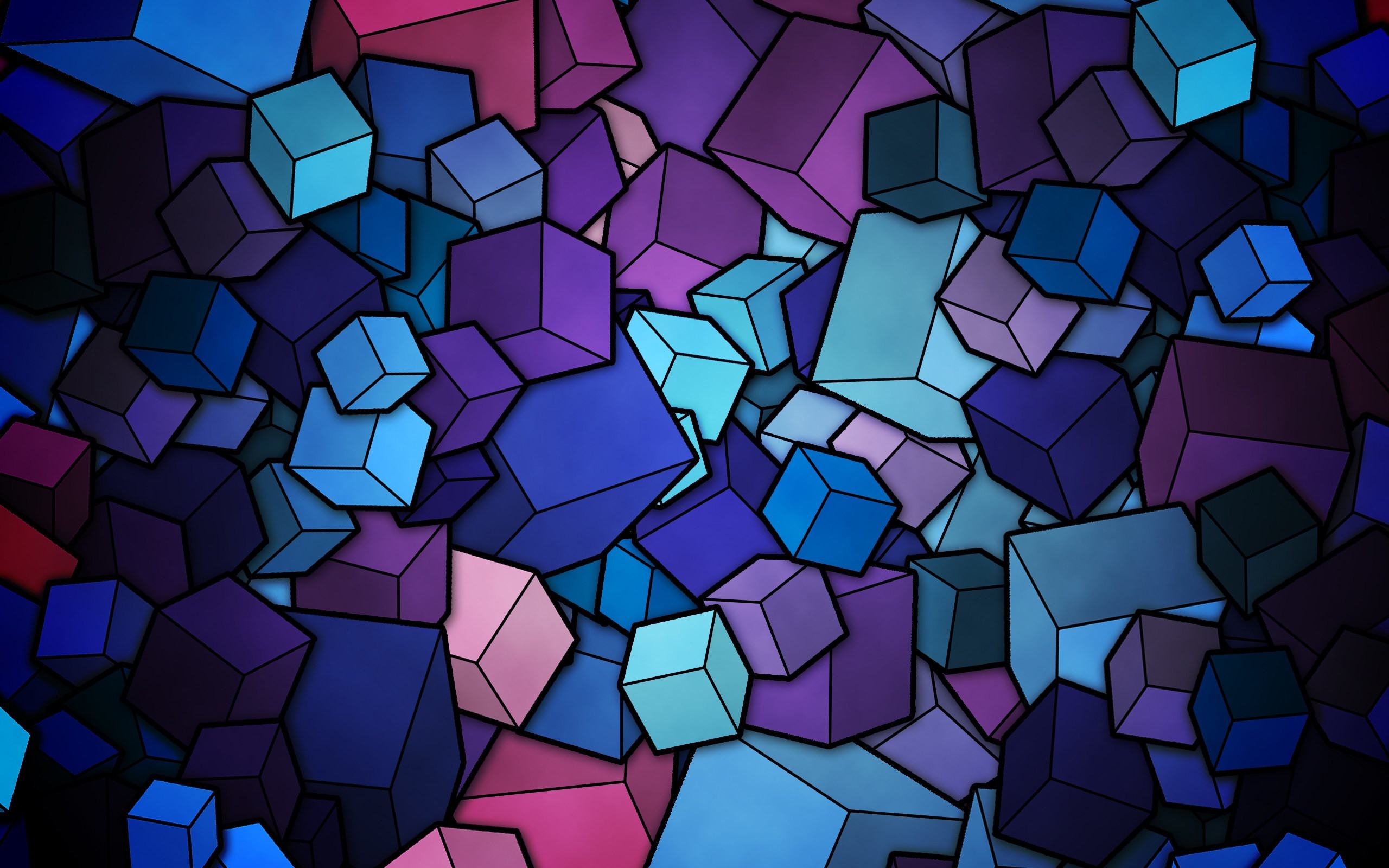 2560x1600 Awesome Shapes Wallpaper 25070