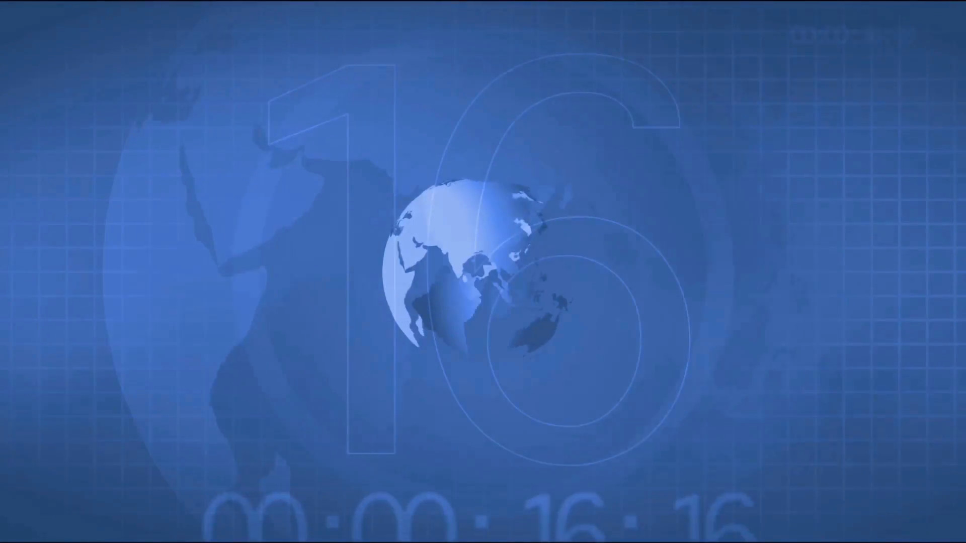 1920x1080 Subscription Library Broadcast news intro opening, earth globe animated  rotation., 1080p, hd format