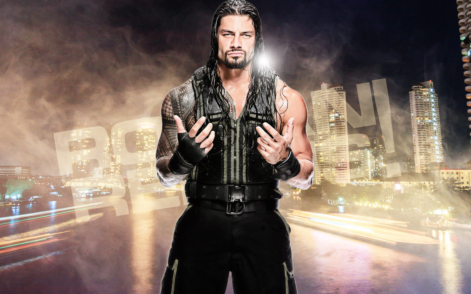 1920x1200 Free Download WWE Roman Reigns HD Wallpaper 2016