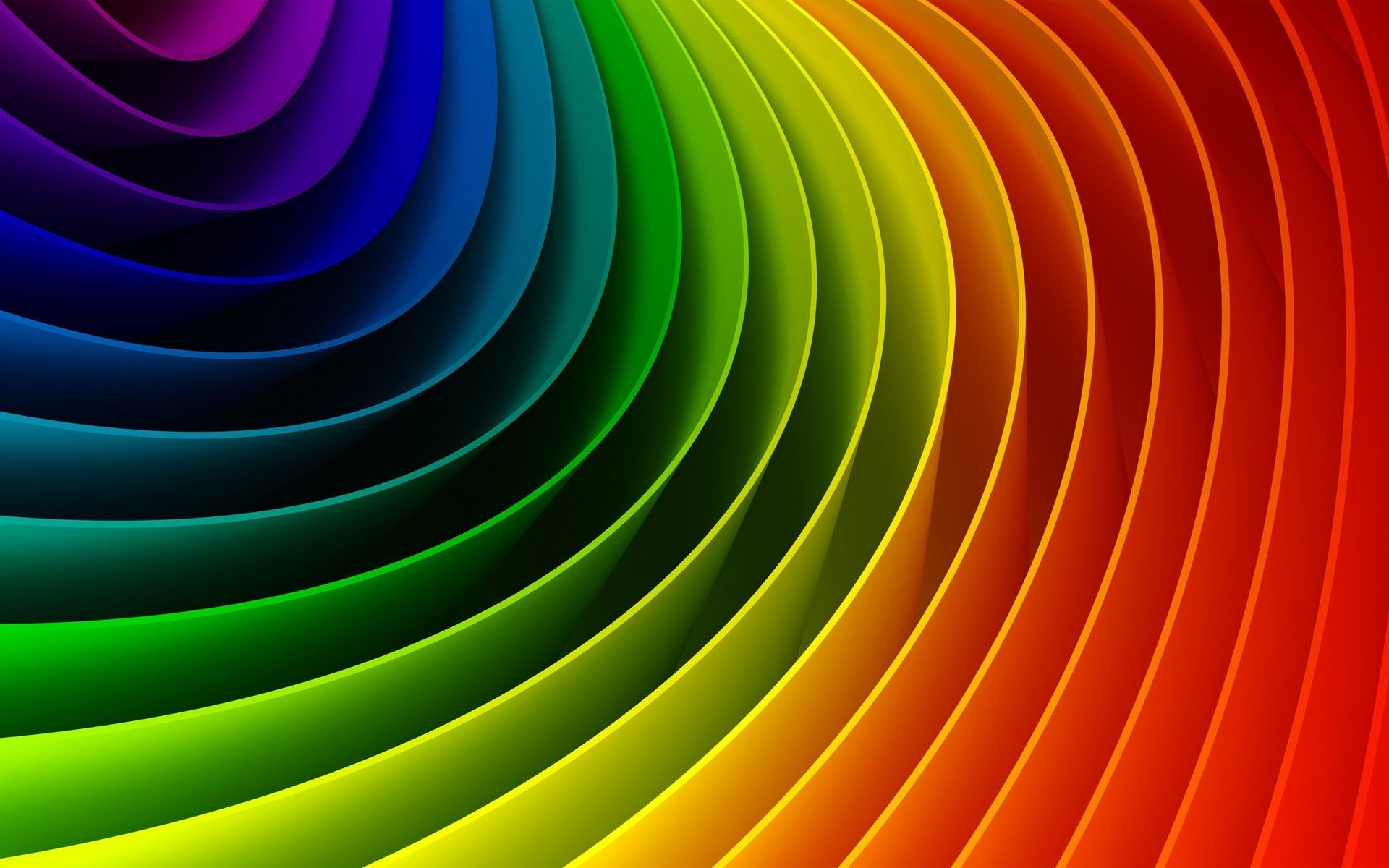 1920x1200 Colors Of The Rainbow