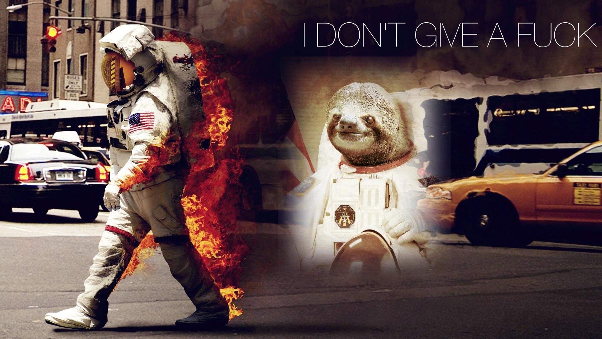 1920x1080 [Image - 437694] | Astronaut Sloth | Know Your Meme