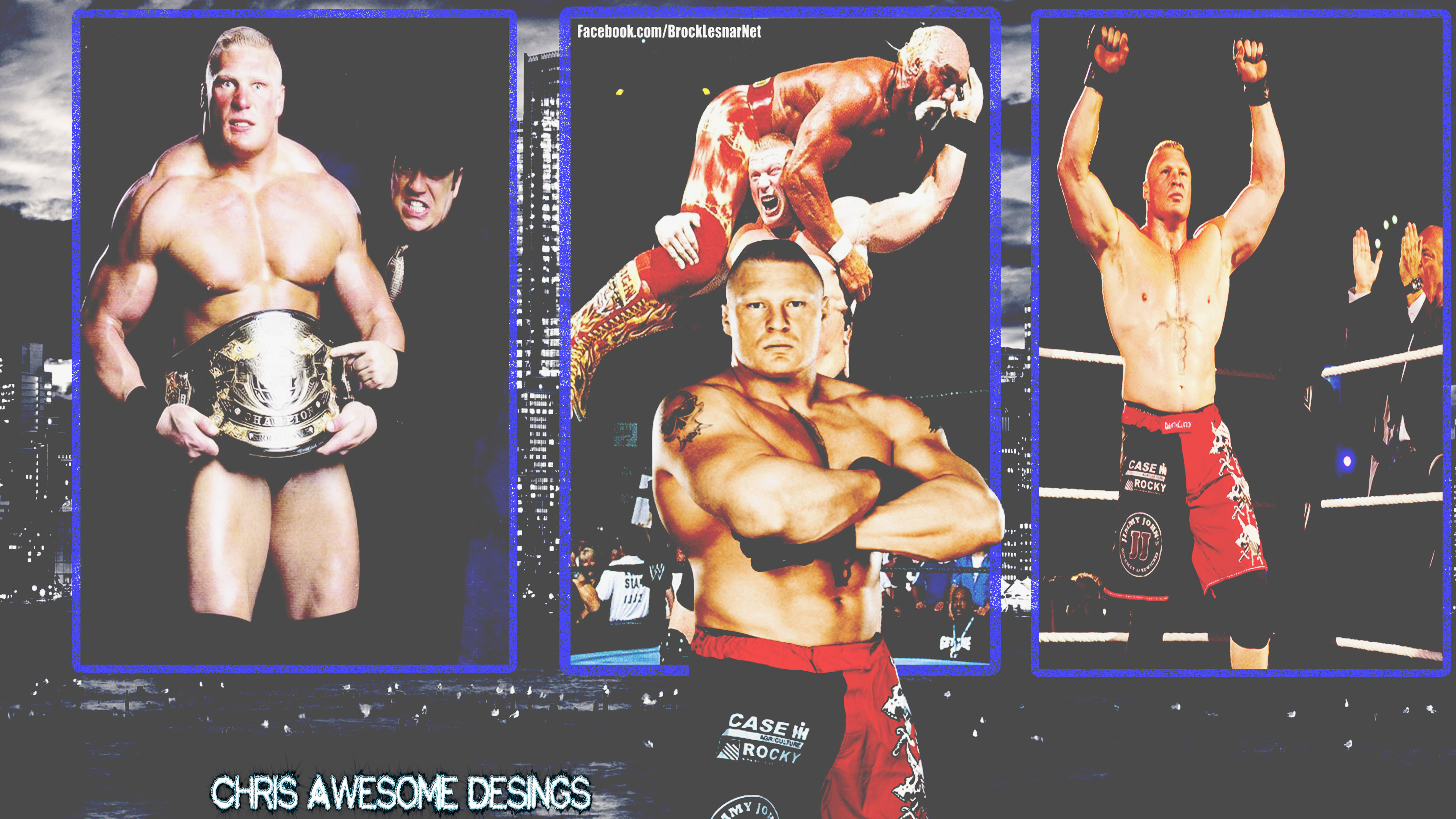 3800x2138 ... WWE - Brock Lesnar Wallpaper by ChrisAwesome013