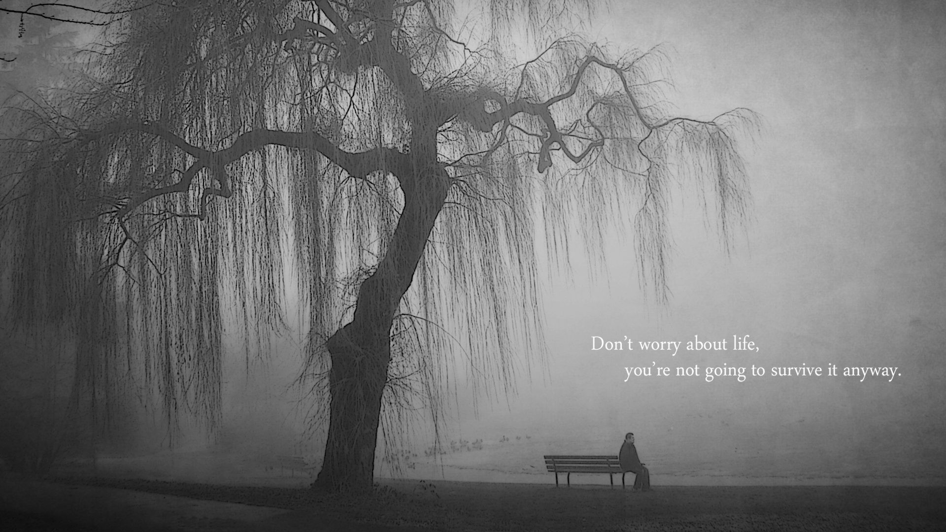 1920x1080 ... Loneliness Wallpapers With Quotes - The Wallpaper ...