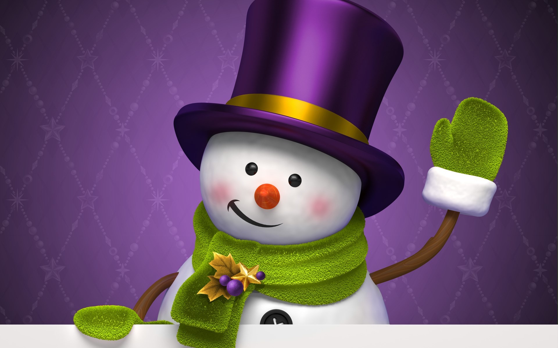 1920x1200 snowman image - Full HD Backgrounds,  (258 kB)