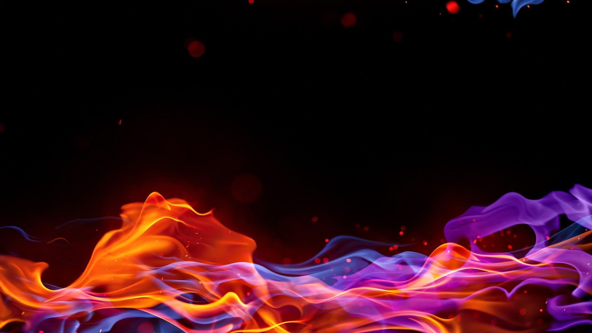 1920x1080 Blue And Red Fire Background wallpaper 186027