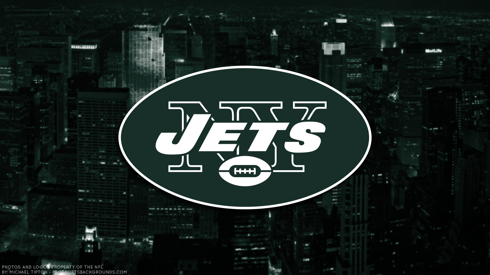 1920x1080 New York Jets 2018 nfl city logo wallpaper free for windows desktop pc 4k  printable screensaver