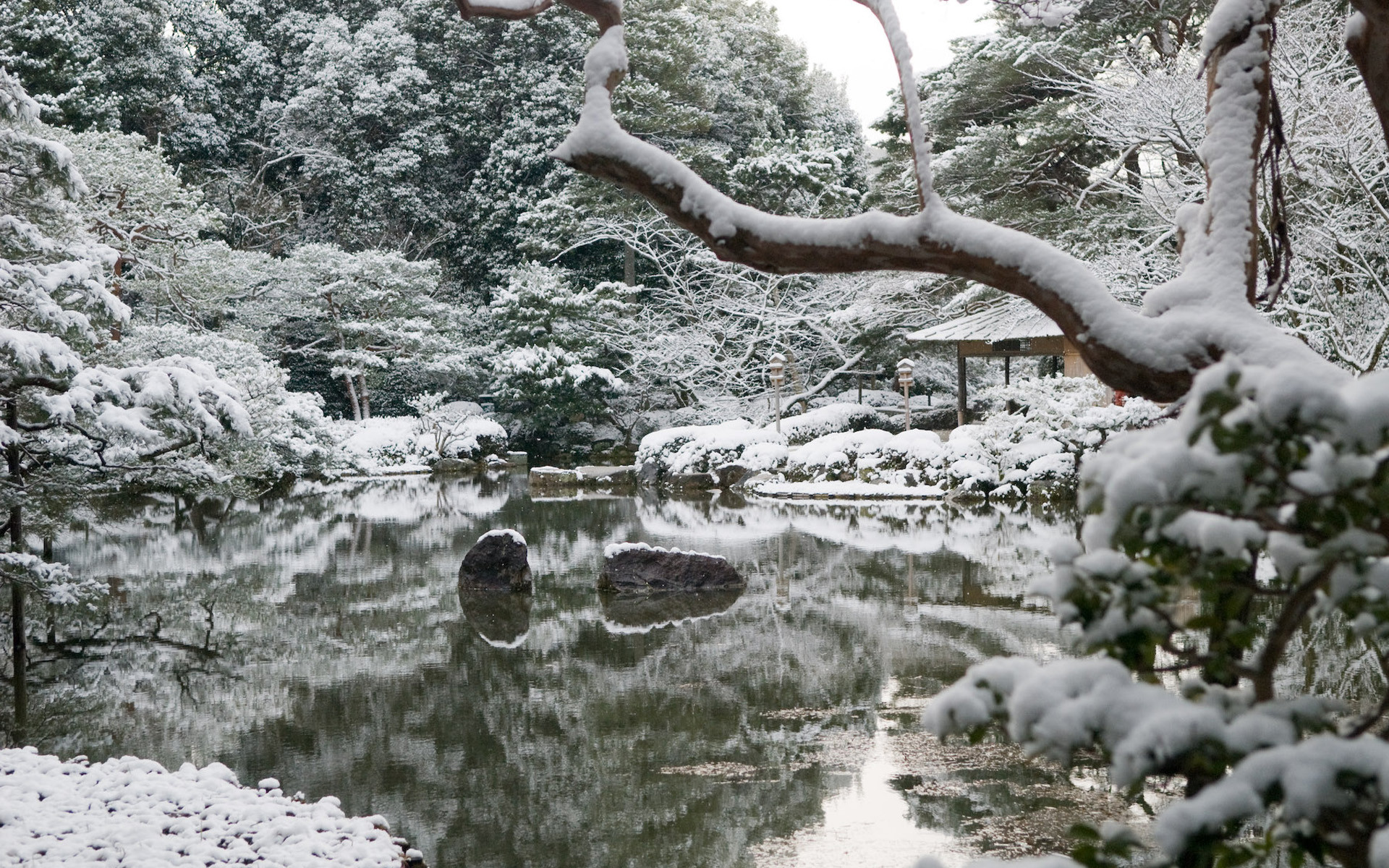 1920x1200 Japan Winter Desktop Background. Download  ...
