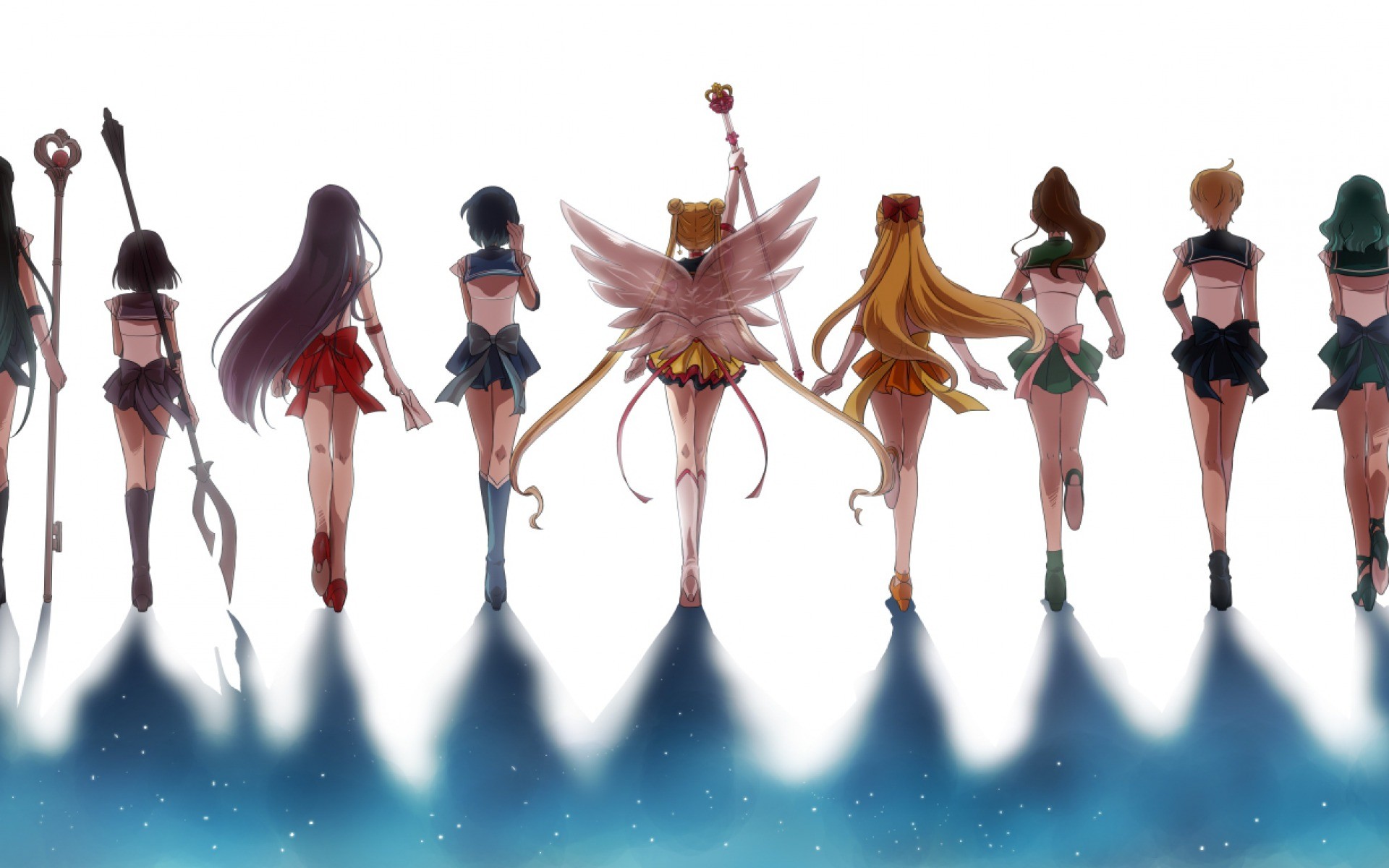 Sailor Moon Crystal Season 3 CD Wallpaper (Full) by xuweisen on