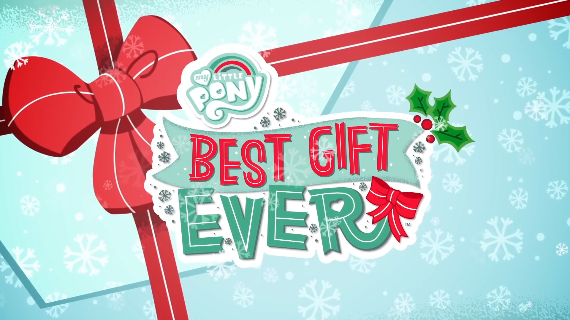 1920x1080 my LÄ°TTLE ON BEST GIFT TM text christmas font