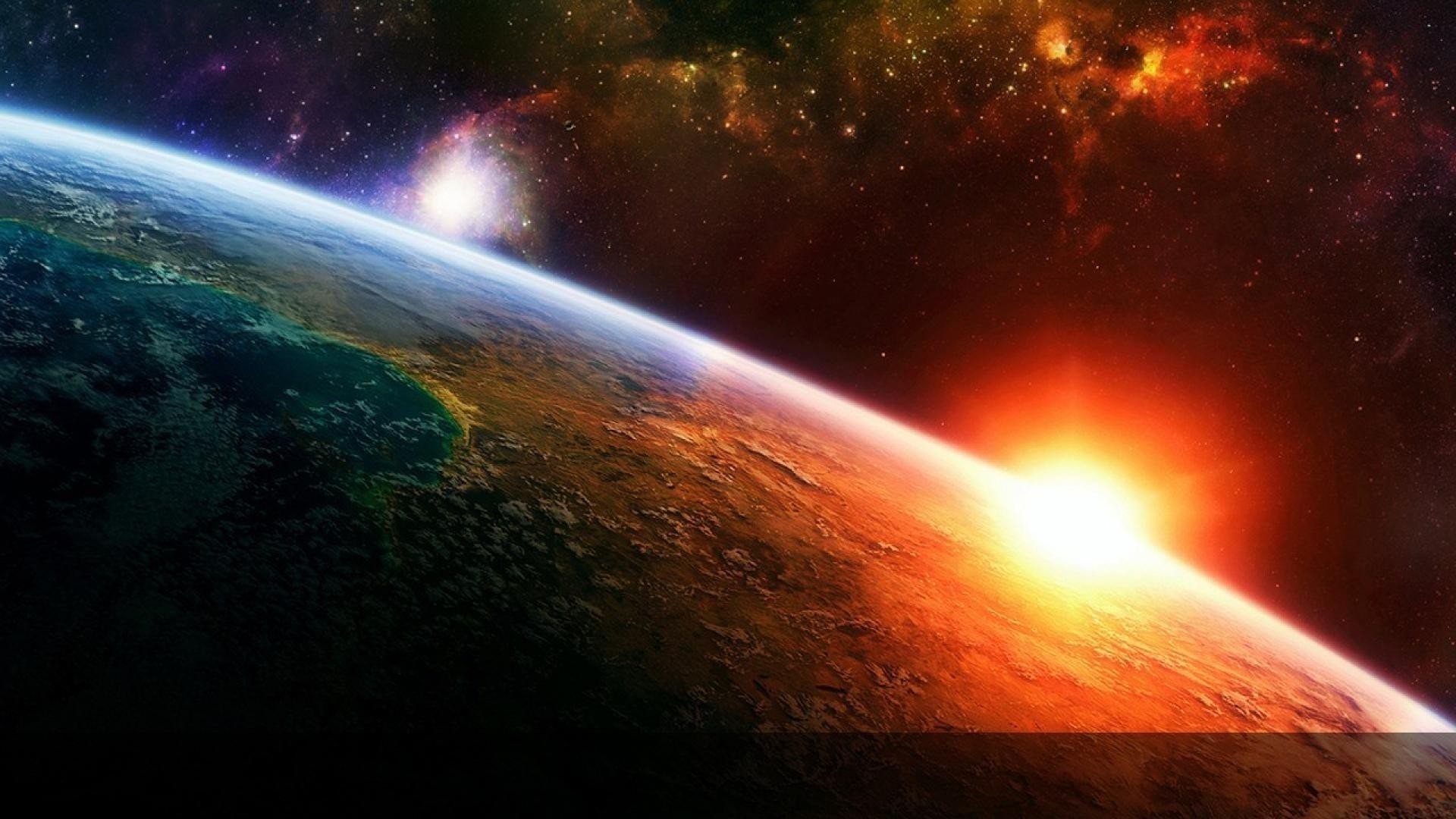 1920x1080  Cool Wallpapers  with Earth on Space | HD Wallpapers for  Free