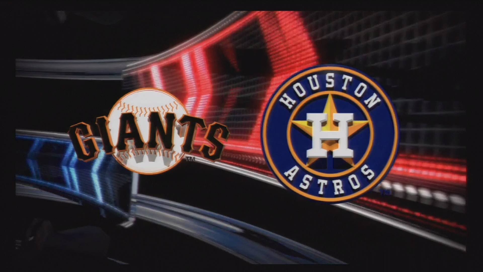 1920x1080 MLB 13 The Show Gameplay - San Francisco Giants at Houston Astros - 1 Inning