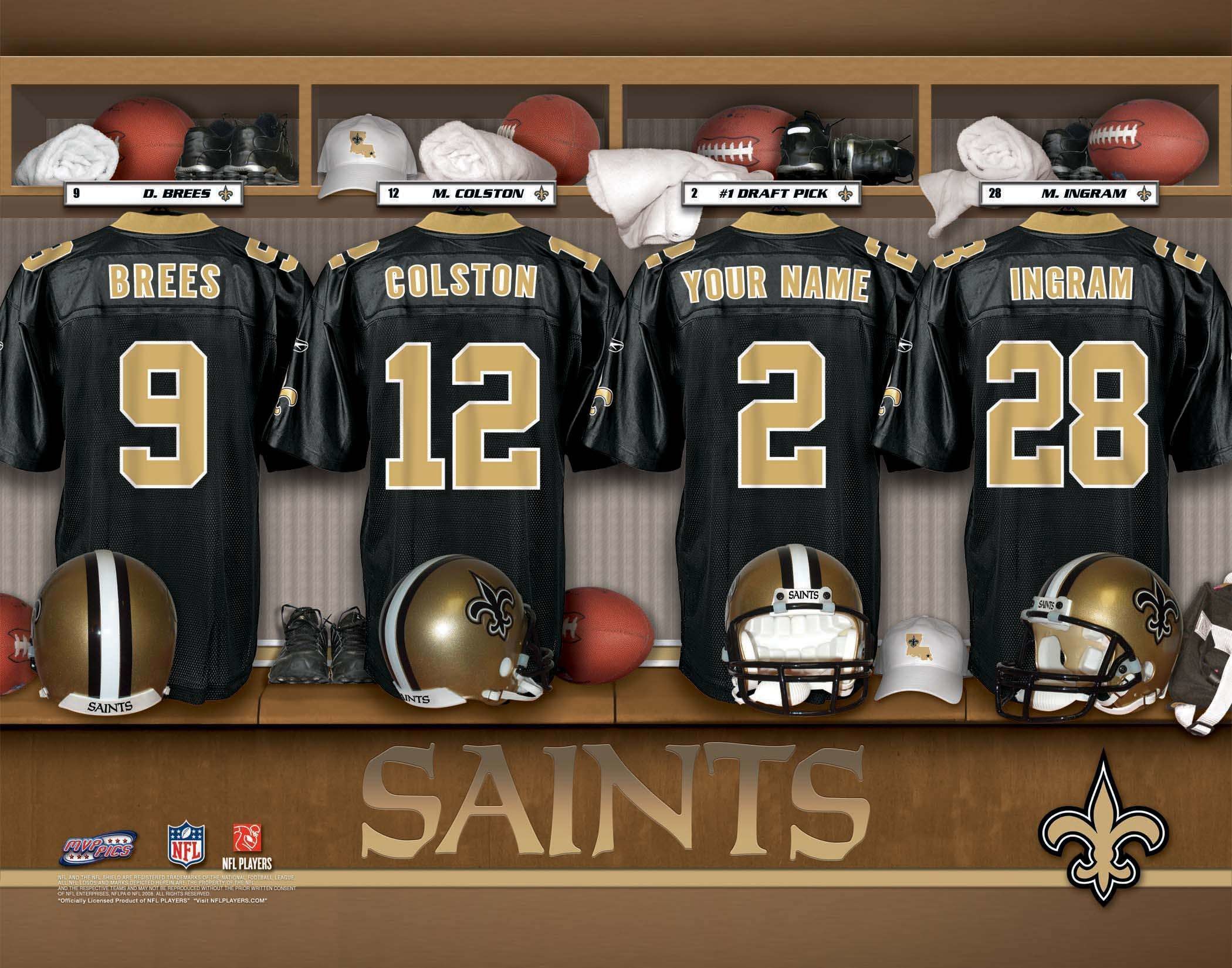 2100x1650 New Orleans Saints Uniform Wallpaper, Size:  .