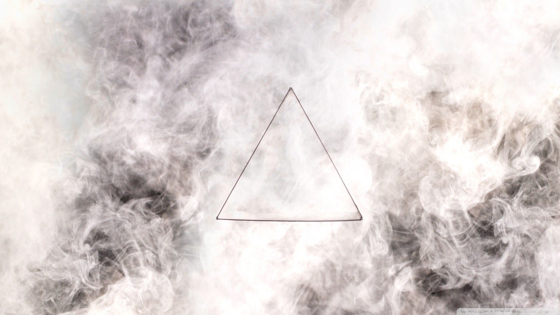 1920x1080 triangle, Minimalism, Smoke Wallpapers HD / Desktop and Mobile Backgrounds