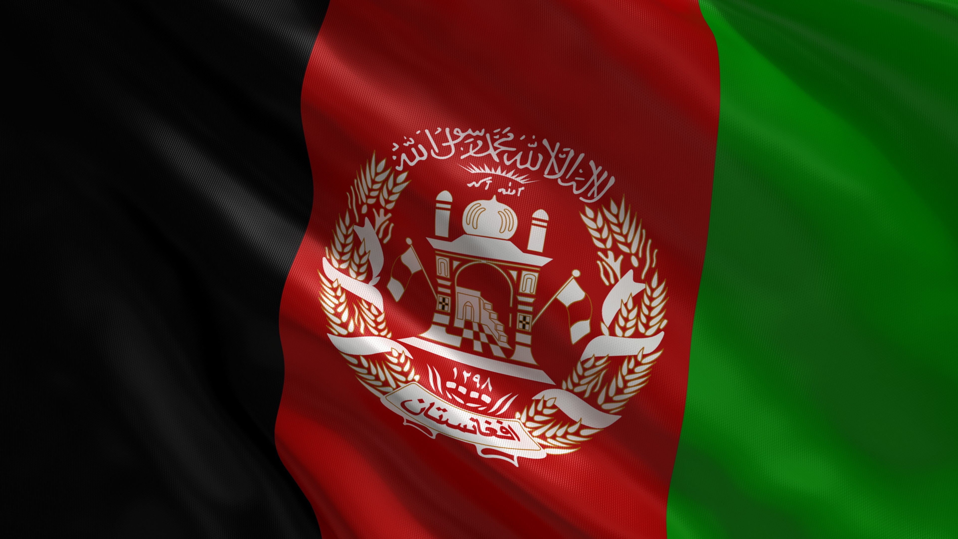 3840x2160 Bandera, afganistan, flag, bandera afganistan, Afghanistan flag, flags,  banderas