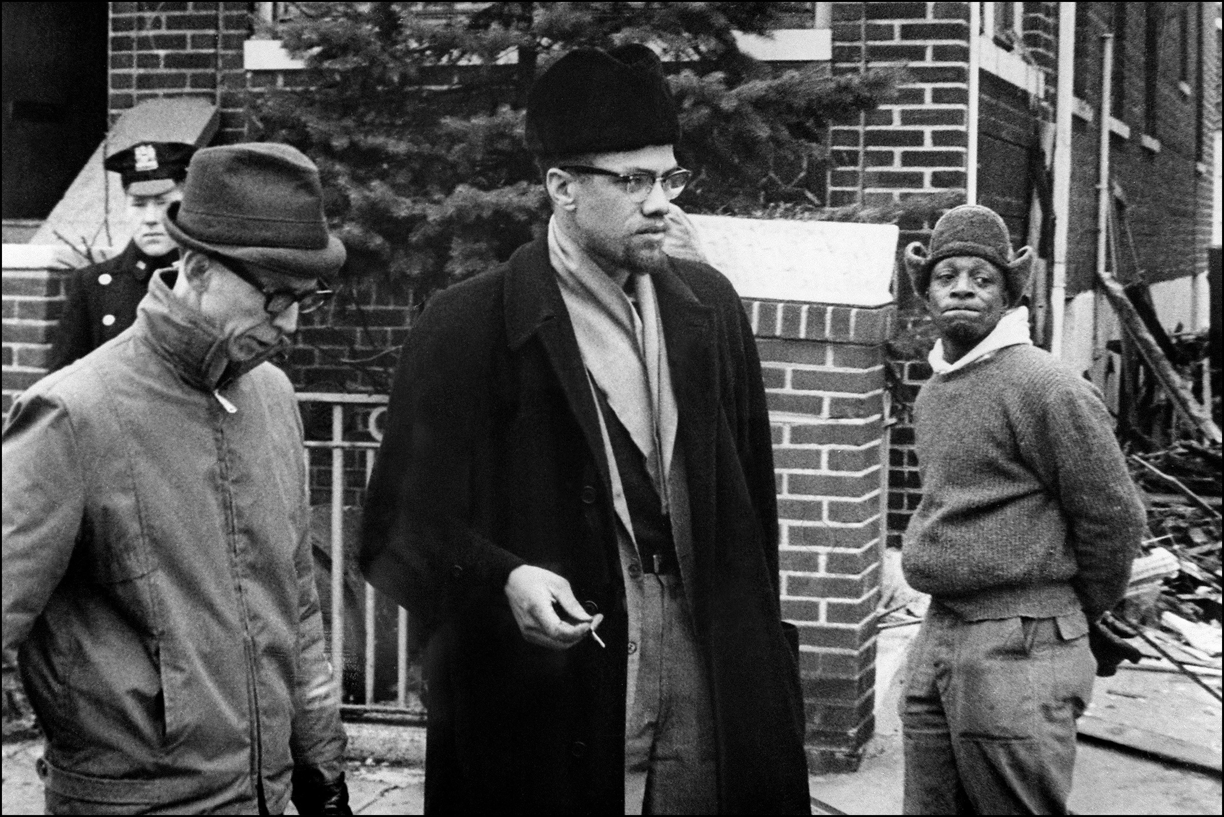 2500x1669 Undated picture of Malcolm X (C), the leader of th