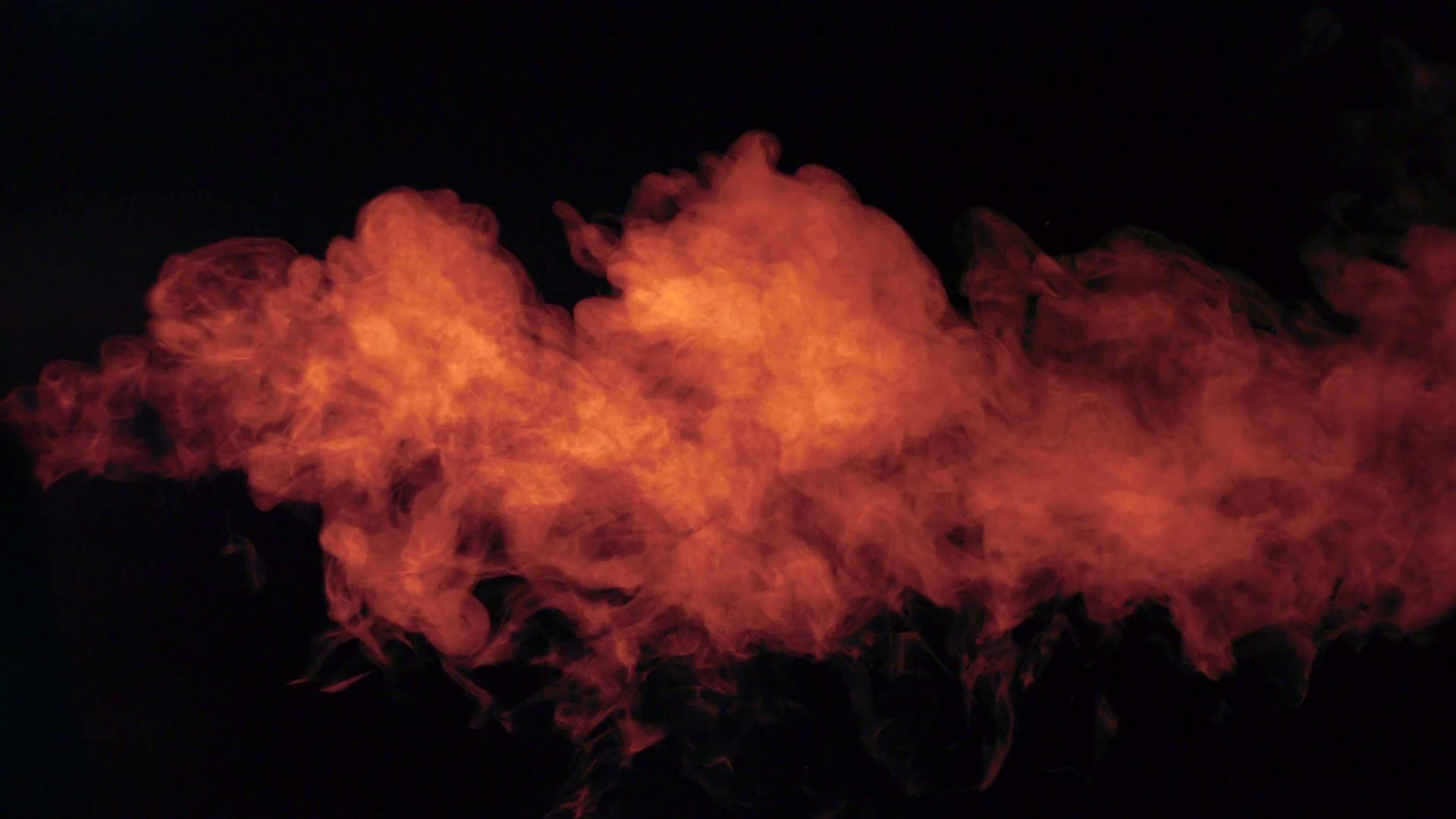 1920x1080 Subscription Library Colored smoke on black background, Slow Motion