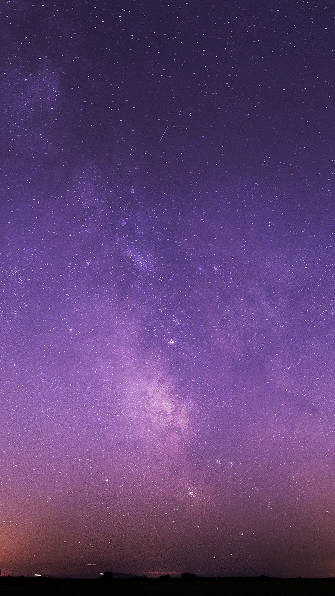 1080x1920 Purple Night Sky Stars Milky Way Android Wallpaper 